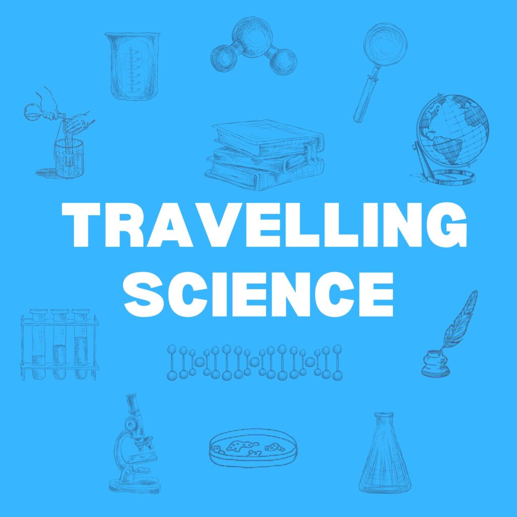 Travelling Science Podcast Artwork
